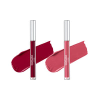 FLiCKA Tomato Liquid Matte Lipstick Transfer Proof, Smudge Proof, Non-Sticky, Creamy Lightweight Shade 5 & Shade 10 Combo