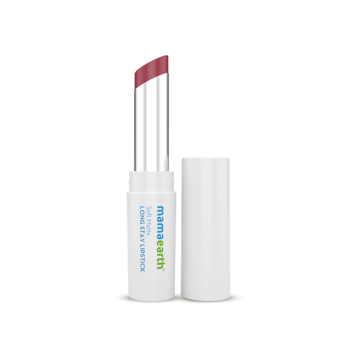 Mamaearth Soft Matte Long Stay Lipsticks with Jojoba Oil & Vitamin E for 12 Hour Long Stay - 03 Grape Wine - 3.5 g