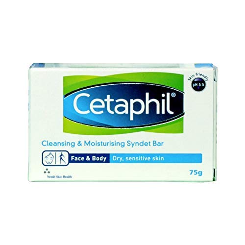 Cetaphil Daily Advance Ultra Hydrating Lotion, 100g and Cetaphil Cleansing And Moisturising Syndet Bar, 75g