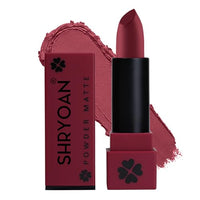 Shryoan Powder Matte Lipstick with Moisturizing and Hydrating Formula | For Every Day Use (3.2g) (Shade-08, Shade-08)