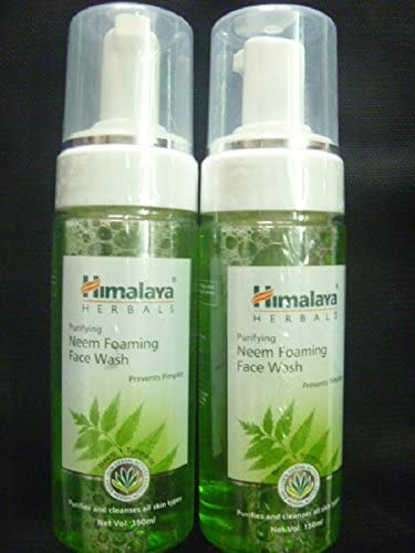 Himalaya Herbals Purifying Neem Foaming Face Wash, 150ml (Pack of 2)