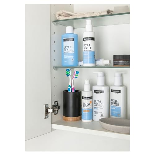 Neutrogena Ultra Gentle Daily Moisturiser SPF 15 | Glycerine based | Light Weight & Non Greasy | UVA & UVB Protection | Parabens Free | Fragrance Free | Dry & Sensitive Skin | 100ml