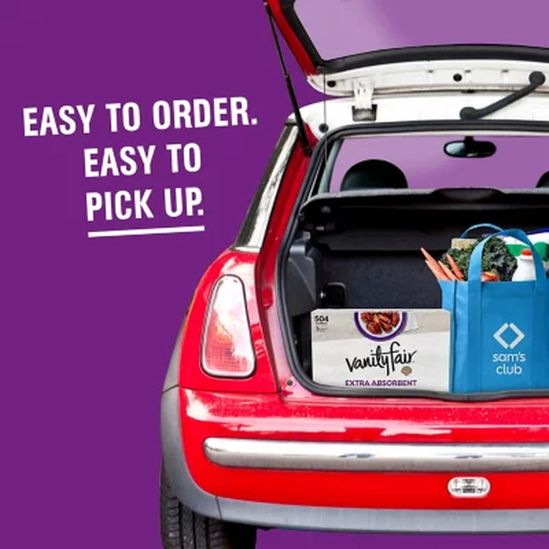 Vanity Fair Extra Absorbent 2-Ply White Paper Napkins, 6 Pk., 504 Ct.