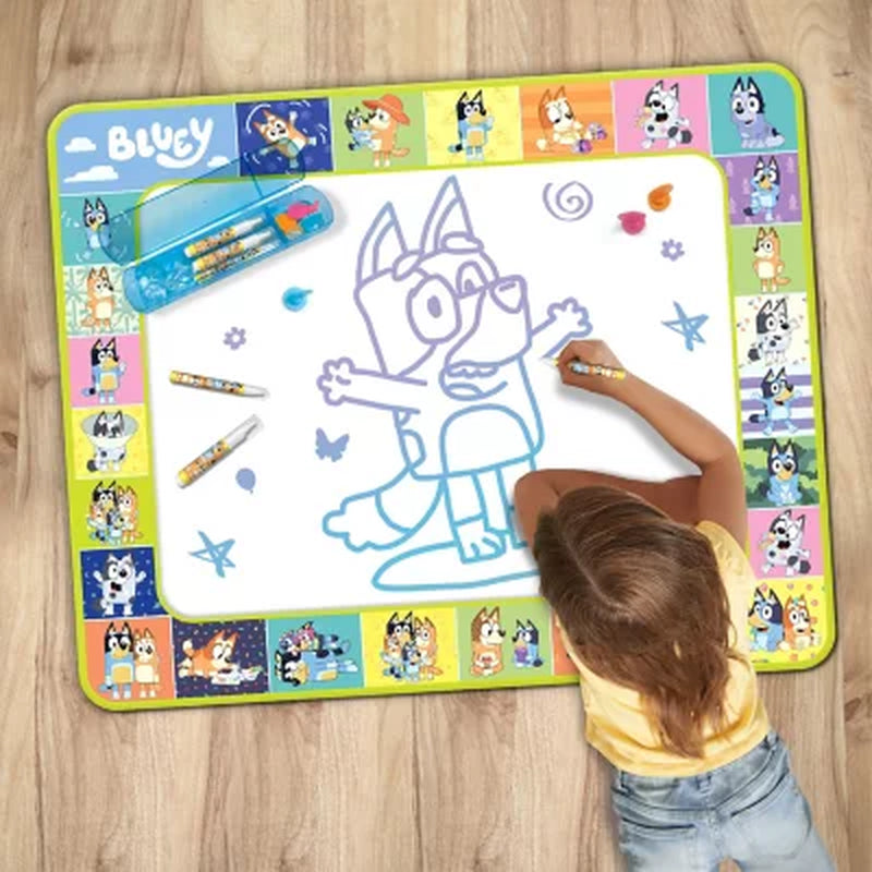 Bendon Imagineink Mess Free Bluey Doodle Activity Mat