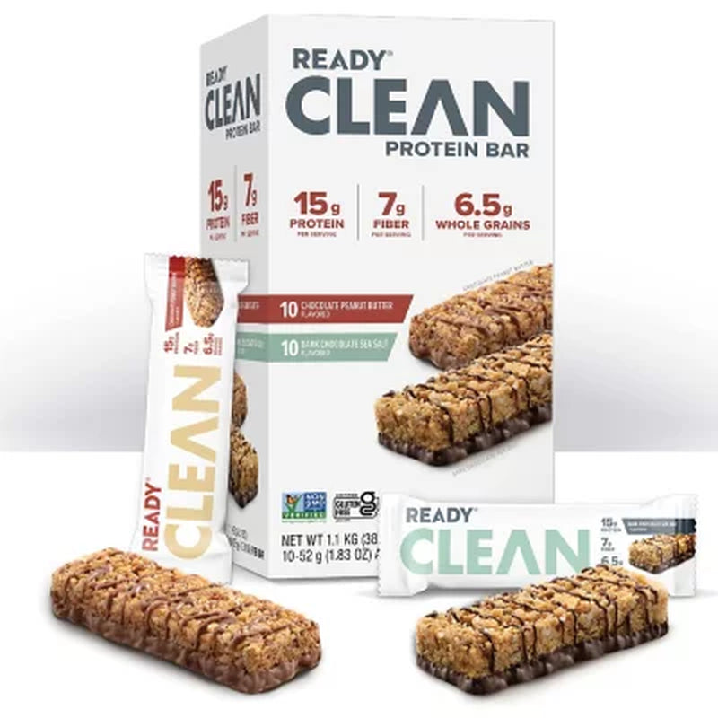 Ready Protein Bar, Variety Pack, 20 Ct.