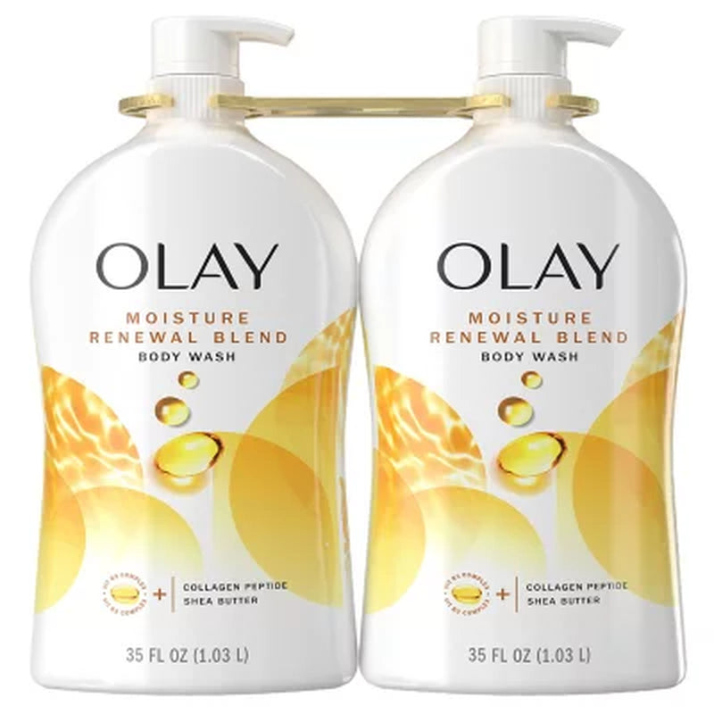 Olay Ultra Moisture Renewal Blend Body Wash, 35 Fl. Oz., 2 Pk.