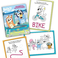 Bendon Imagineink Mess Free Bluey Doodle Activity Mat