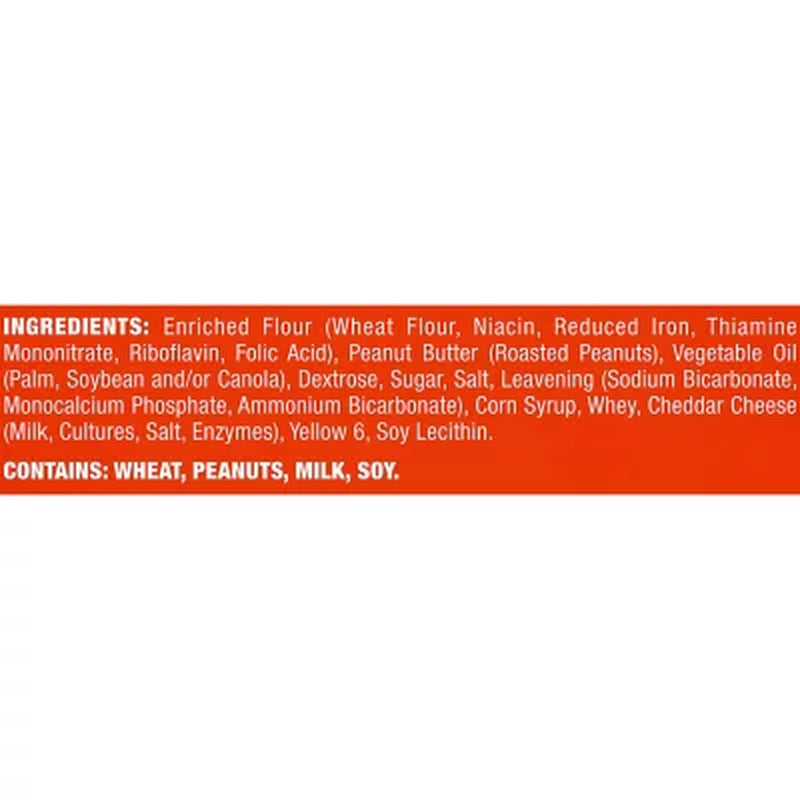 Lance Toastchee Peanut Butter Crackers, 1.52 Oz., 40 Pk.