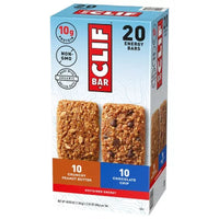 CLIF Bar Variety Pack, 2.4 Oz, 20 Ct.