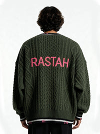 Raastah - Cable - knit Logo Sweater