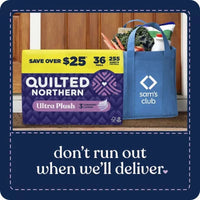 Quilted Northern Ultra Plush 3-Ply Toilet Paper 36 Rolls, 255 Sheets/Roll