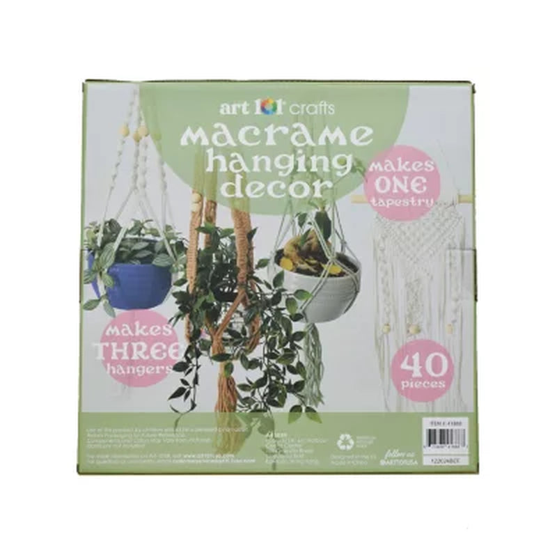 Art 101® Crafts Macrame Hanging Décor Kit