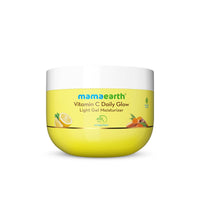 Mamaearth Vitamin C Daily Glow Light Gel Moisturizer with Vit C & Turmeric for Skin Brightening 200g |Long-lasting, Nonsticky Hydration | Oilfree, Lightweight &Quick-absorbing |Free from HarmfulChemicals