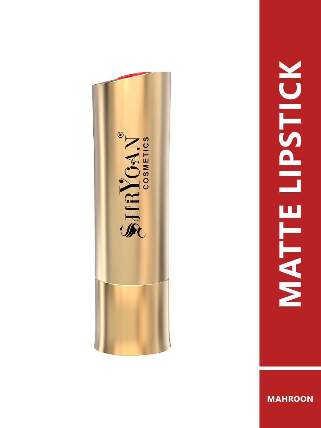 Shryoan Women's Long Lasting Non-Transfer Matte Lipstick| Smudge & Waterproof Lipstick With 24 Hr Stay (Shade 18)