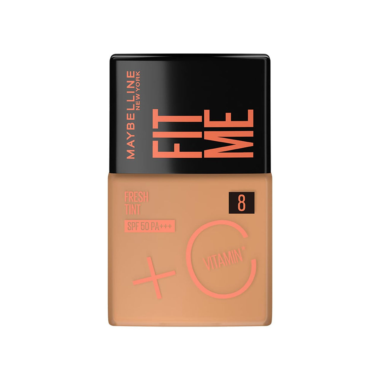 Maybelline New York Fit Me Fresh Liquid Tint With SPF 50 & Vitamin C, Shade 08, Natural Coverage Skin Tint For Daily Use, 30ml