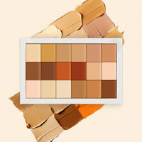 Shopaarel Concelaer Palette 18 Shades Light Weight Concealer With Full Coverage Easily Blendable Concealer For Face Makeup