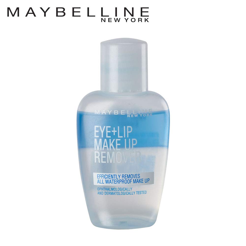 Maybelline New York The Blushed Nudes Palette Eyeshadow, 9g and Maybelline New York Biphase Make-Up Remover, 40ml