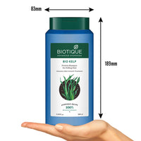 Biotique Bio Kelp Protein Shampoo for Falling Hair Intensive Hair Regrowth Treatment, 340ml & Biotique Bio Seaweed Revitalizing Anti Fatigue Eye Gel, 15g