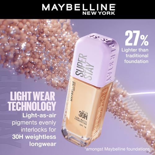 Maybelline New York Super Stay Lumi-Matte Liquid Foundation For All Skin - 230, Up To 30H Long Wear, Water&Transfer Proof. Full Comes With Non-Comedogenic & Vegan Formula | 35Ml