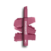Mamaearth Moisture Matte Longstay Lipstick with Avocado Oil & Vitamin E for 12 Hour Long Stay-08 Pink Tulip - 2 g
