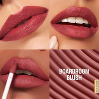 Lakmé 9to5 Liquid Lipstick, Hya Matte, with Hyaluronic Acid for hydrated lips, Boardroom Blush 3.6gm