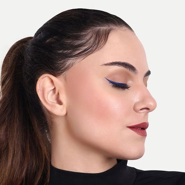 FeMent Clean Beauty Aqua Eye Liner, Intense Pigment, Long Lasting, Clean & Lightweight, Water & Smudge Resistant - Ocean Breeze (Blue)