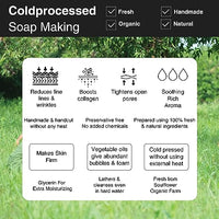 Soulflower Sweet Rose Soap Handmade, 100% Pure, Natural & Cold processed Grade 1 BIS Standard Premium & Luxurious Soap with Essential Oils, Exotic Herbs & Aroma, 150g