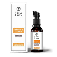 The Hillmen Vitamin C Unisex Face Serum for Daily Use Glowing Skin Sensitive Radiance Boost, Brightening Effect, Wrinkle Reduce Repair Sun Damage,chemical Free & Alcohol Free (90 Ml) Pack 0f 3