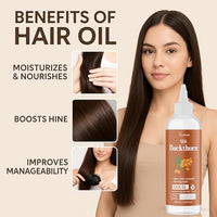 TryOnes Sea Buckthorn Hair Oil | With Bhringraj, Brahmi & Castor Oil | Nourishes Scalp, Stimulates Hair Growth & Adds Shine – 100ml