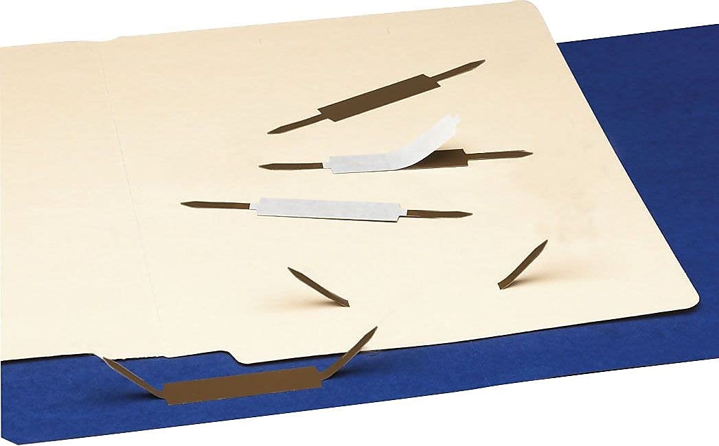 ACCO Self-Adhesive Fasteners, 2" Capacity, Premium, 100 Fasteners/Box (70021) , Brown 2" Premium