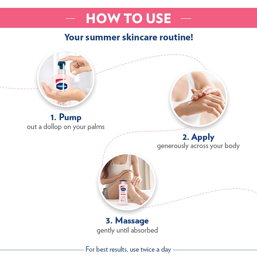 Vaseline Healthy Bright Complete 10 Body Lotion, Anti- Ageing Lotion With Vitamin B3, Aha, Pro-Retinol, 400 ml