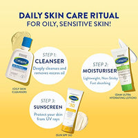 Cetaphil Sun Spf 30 Sunscreen Gel, White, Hydrate & Nourish With Chemical Free Sun Protection,100 ml