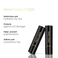 VLCC Clinic Lip Balm SPF15 Almond & Vitamin E - 4.5g | Hydrating, Smoothing and Softening Lip Balm | Healthy, Pink Lips | SPF Protection | UV Protection | Anti-Sun Damage