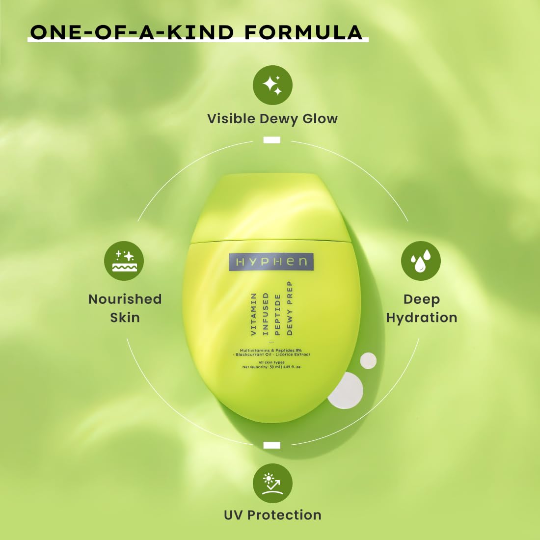 Hyphen Gift Set For Women And Men|Vitamin - Infused Peptide Heart Gift Kit|Visible Dewy Glow & Moisturized, Juicy Lips|Gift Set For Special Occasions For Him/Her, Green, 1