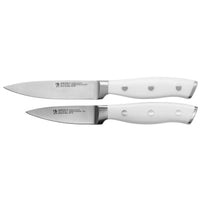 HENCKELS Forged Accent Razor-Sharp 2-pc Paring Knife Set, White Handle, German Engineered Informed by 100+ Years of Mastery 2 Pc New Version White