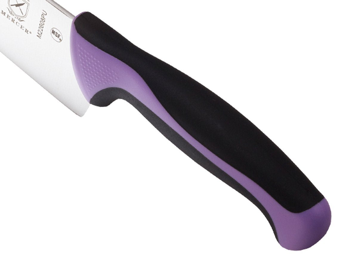 Mercer Culinary Purple Millennia Colors Handle, 8" Chef's  Knife