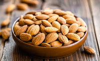 Berries And Nuts Premium California Almond Kernels | Badam, American Badam, California Almonds | 400 Grams | 2 Bottle of 200 Grams