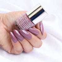 DeBelle Creme Finish Gel Nail Polish Majestique Mauve (Mauve), 8 Ml-Enriched With Natural Seaweed Extract, Cruelty Free, Toxic Free