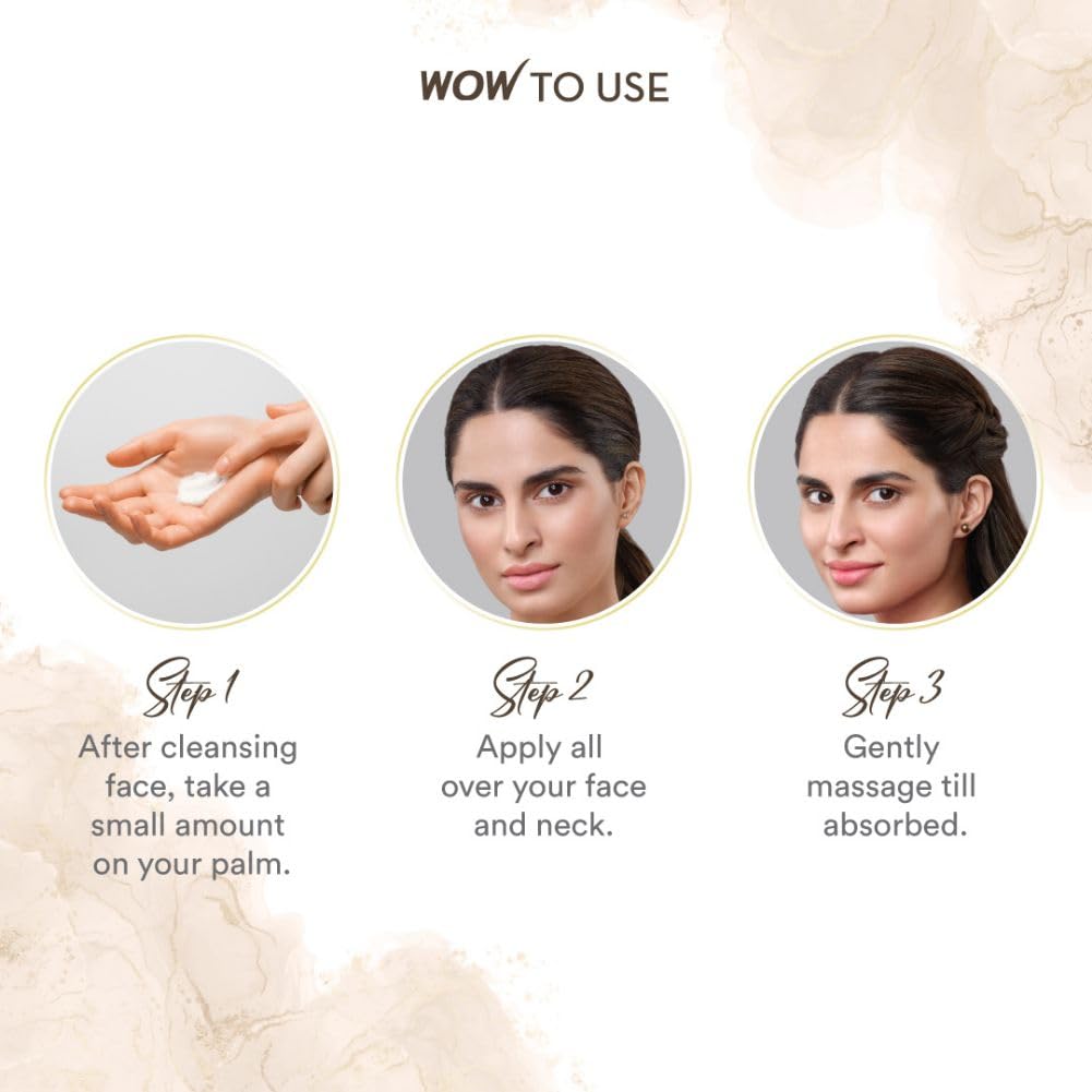 WOW Skin Science 10-in-1 Active Day Cream with SPF 20 - Nourishing & Repairing Care - No Paraben & Mineral Oil - 50 ml