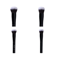 PAC Foundation Blending Brush 231 | Synthetic Bristle Makeup brush | Face Brush for Cream, Liquid And Powder Formulation | Medium Coverage Application | Black - 1 Brush