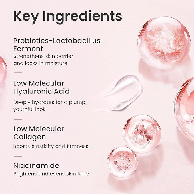 Bio Collagen Face Mask Korean Face Mask for Glass Skin Overnight Sheet Mask For Deep Hydration, Pore minizmizing, Pigmentation, Pigmentation, Face Tightening, Glowing Skin Mask