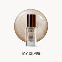 HYUE Gel FX Nail Paint | Metallic | 8 ml x 3 | Mercury Retro-Gold Mine-Icy Silver | Ultra-Glossy Shine | Long-Lasting Wear | Chip-Resistant Formula | Quick-Drying | High-Impact Glossy Finish