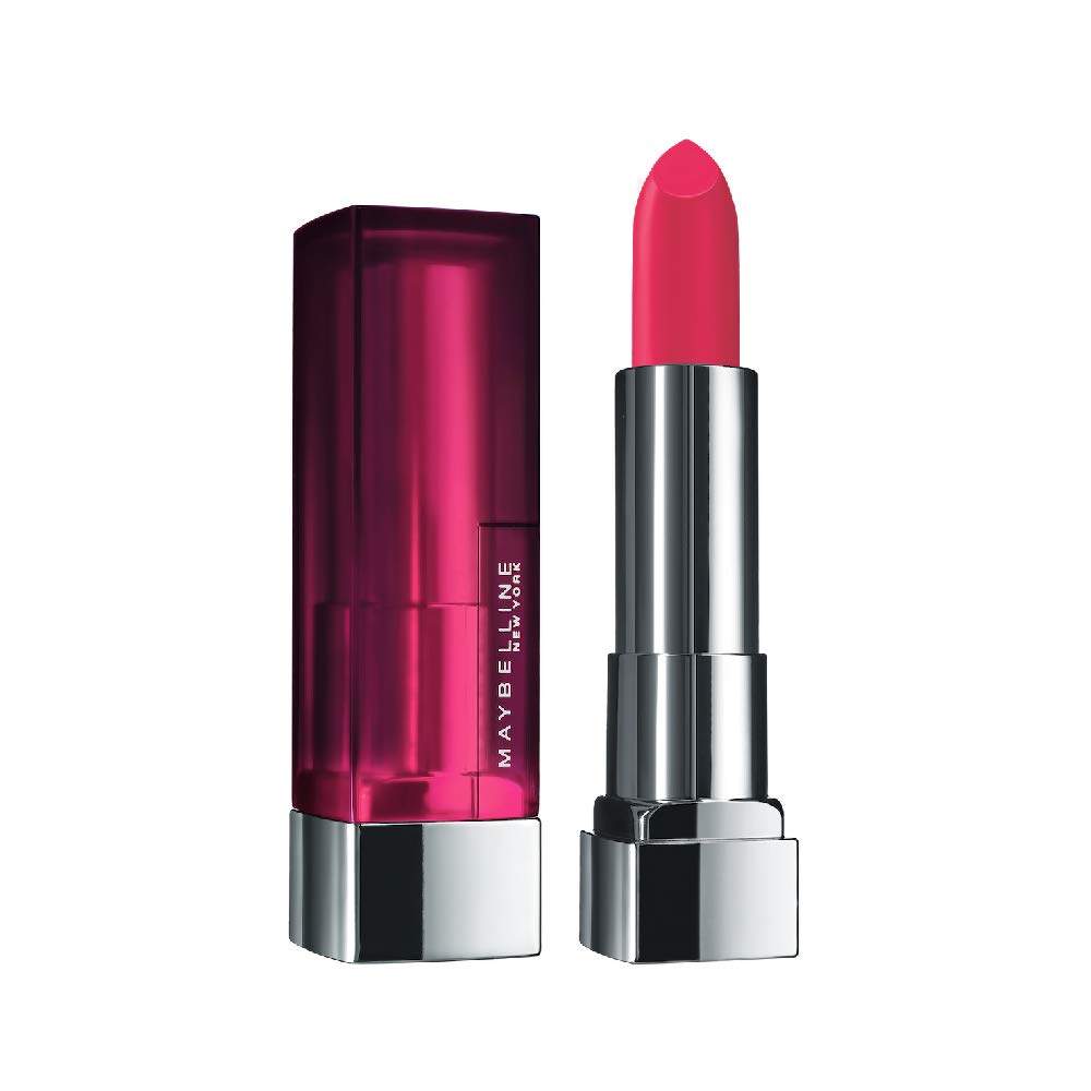 Maybelline New York Color Sensational Creamy Matte, 630 Flaming Fuchsia, 3.9g with FREE Color Sensational Creamy Matte 671 Heated Pink