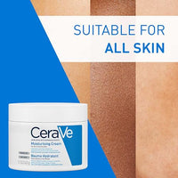 CeraVe Moisturizing Cream For Dry To Very Dry Skin (340gm) - Formulated with 3 Essential Ceramides And Hyaluronic Acid | Non-Comedogenic Moisturizer For Face and Body