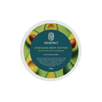 Dhartika Avocado Body Butter - Deeply Hydrating & Nourishing, Enriched with Natural Oils & Butters for Enhanced Skin Elasticity