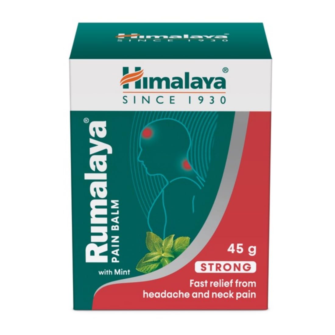 Himalaya Rumalaya Pain Balm 45 g | Fast Relief From Headache And Neck Pain Ayurvedic