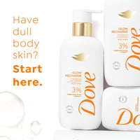 Dove Glow Recharge Serum Body Wash | 3% Brightening Serum + Vit C | Energizes & Illuminates skin | Paraben & SLS free | 300 ml