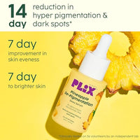 PLIX - THE PLANT FIX 2% Alpha Arbutin Pineapple De-Pigmentation Dewy Face Serum for Pigmentation & Dark Spots Removal for Unisex with 10% Niacinamide, 5% PHA for All Skin, 30ml (Pack of 2)