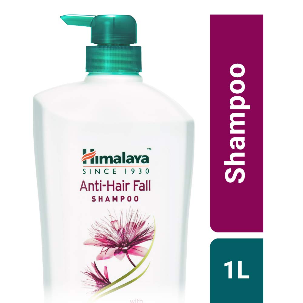 Himalaya Anti Hair Fall Shampoo with Bringaraja, 1000 ml and Himalaya Gentle Baby Soap Value Pack, 4 * 75g