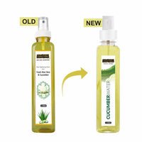 INDUS VALLEY Organic Ayurveda Fresh Aloe Vera & Cucumber Water Pore Tightening Skin Toner - (250ml)